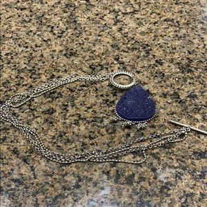 Navy blue Talbots necklace